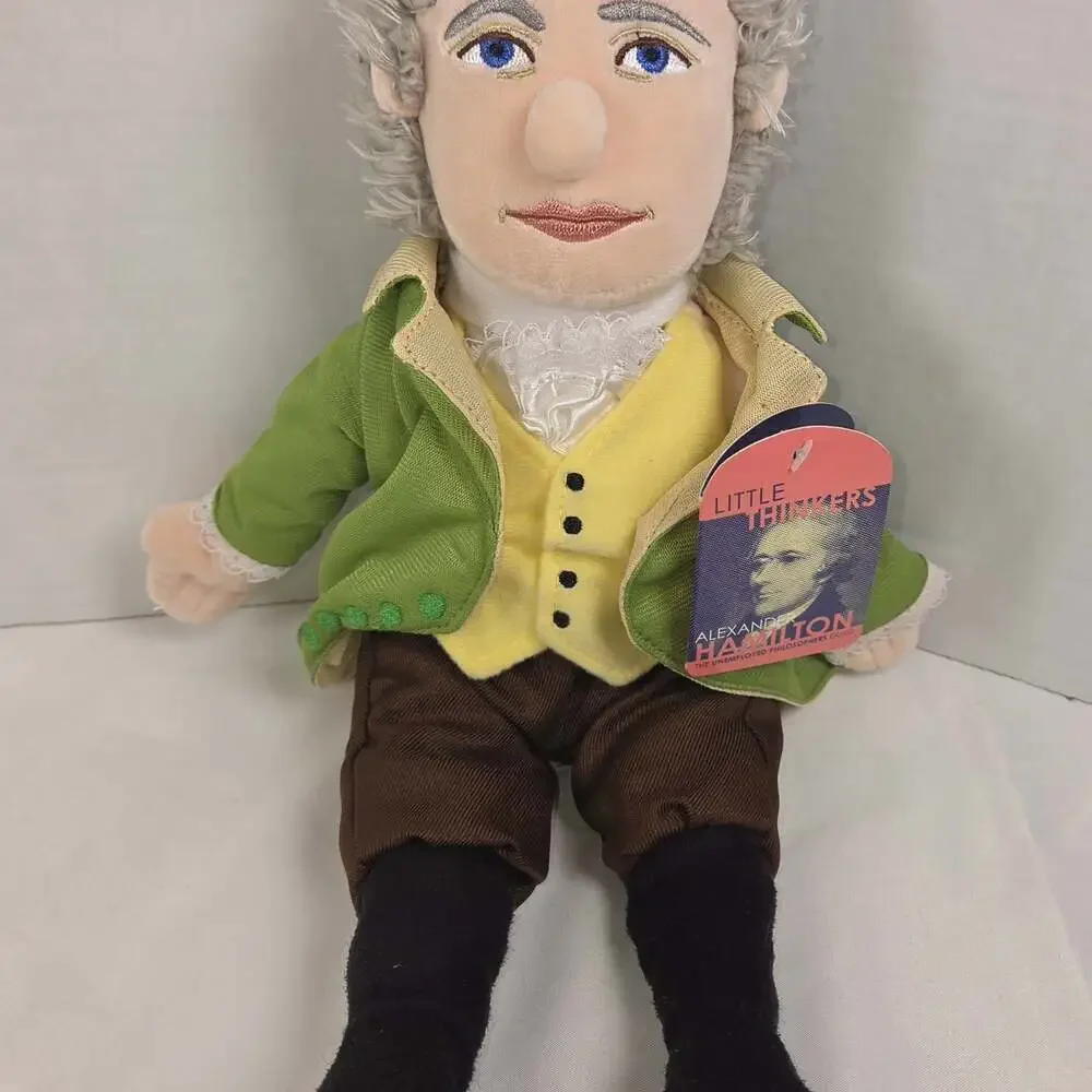 Little Thinkers Alexander Hamilton Plush - Unemployed Philosophers Guild